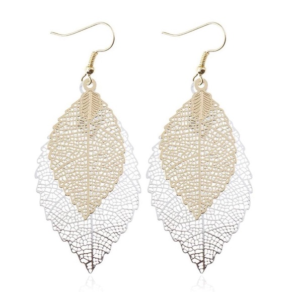 NEW!💙💎SILVERY💛GOLDEN LEAVES!💎💙VERY BEAUTIFUL! - Picture 2 of 8